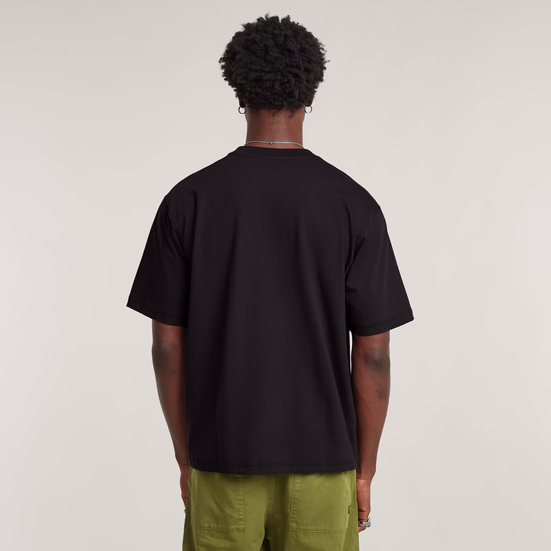Color Shift Old Skool Logo Boxy T-Shirt