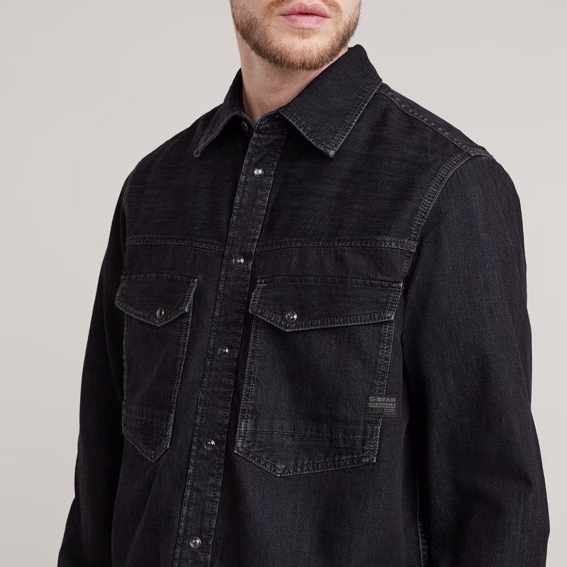 Slim Denim Shirt