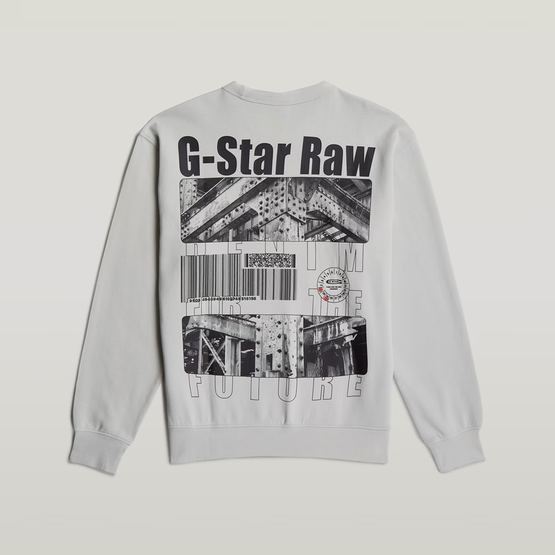 Substance Back Graphic Relaxed Sweater