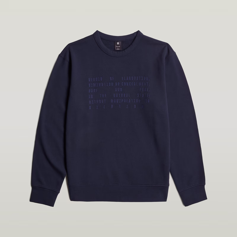 Text Graphic Sweater