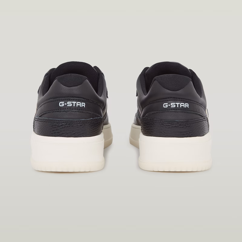 Grid Lea Sneakers