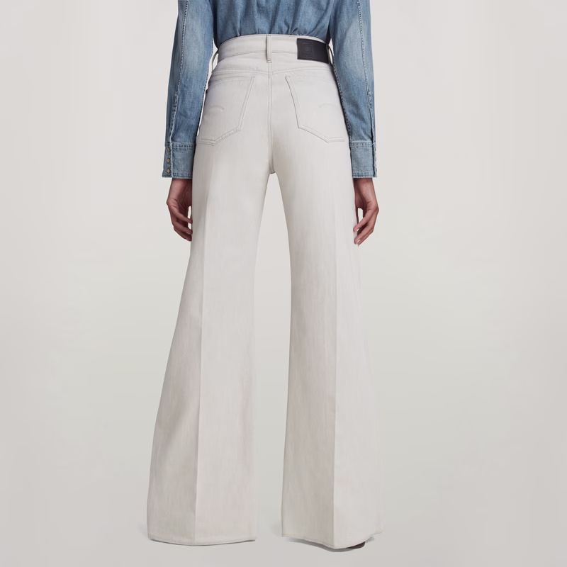 Deck Ultra High Wide Leg Jeans