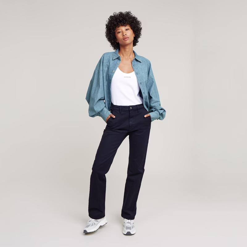 Viktoria High Straight Chino
