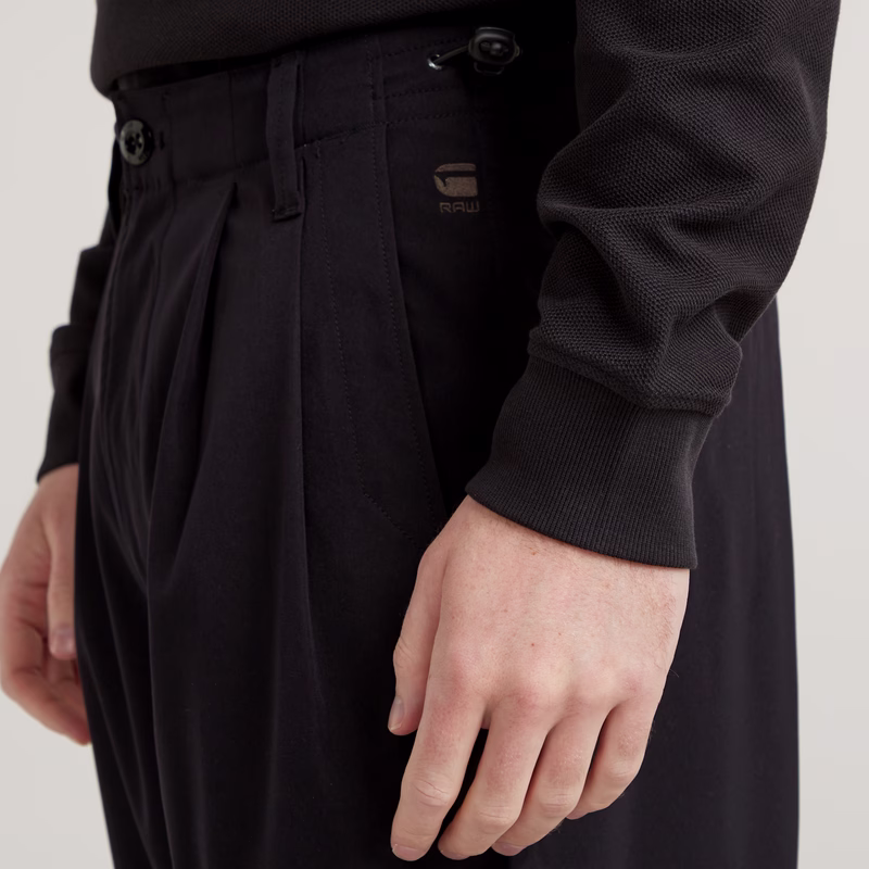Pleated Tech Chino Relaxed