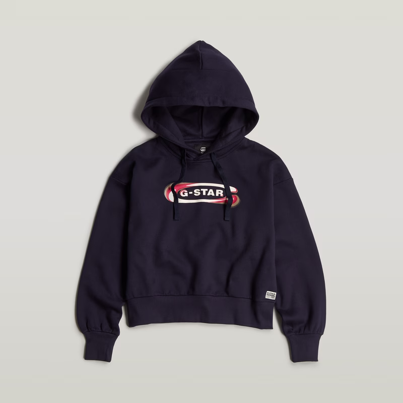 Old Skool Logo Loose Hoodie