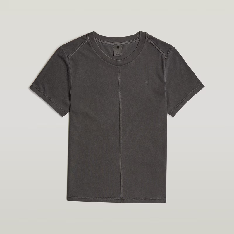 Overdyed Front Seam T-Shirt