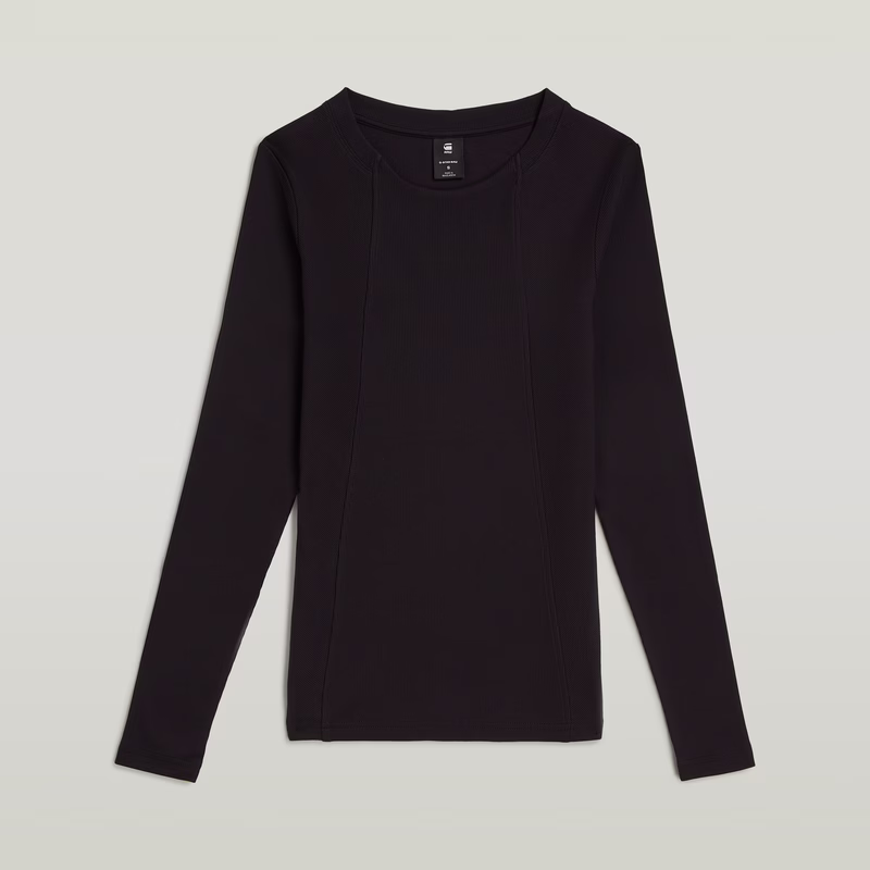A-Line Slim Rib T-Shirt