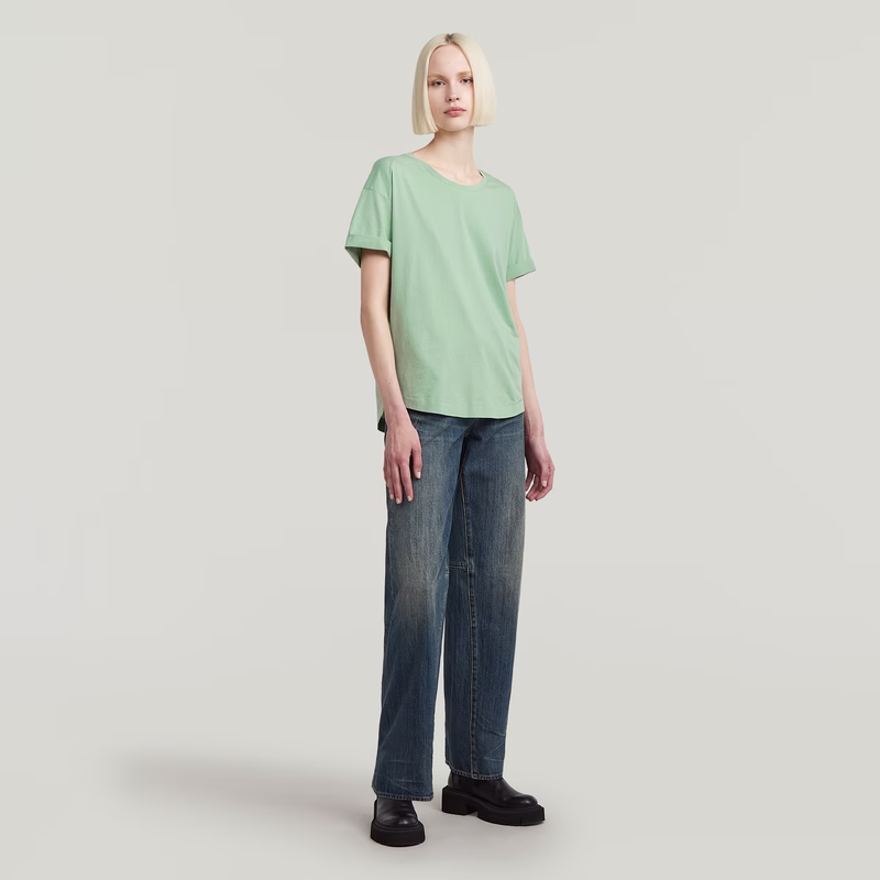 Rolled Up Boyfriend T-Shirt