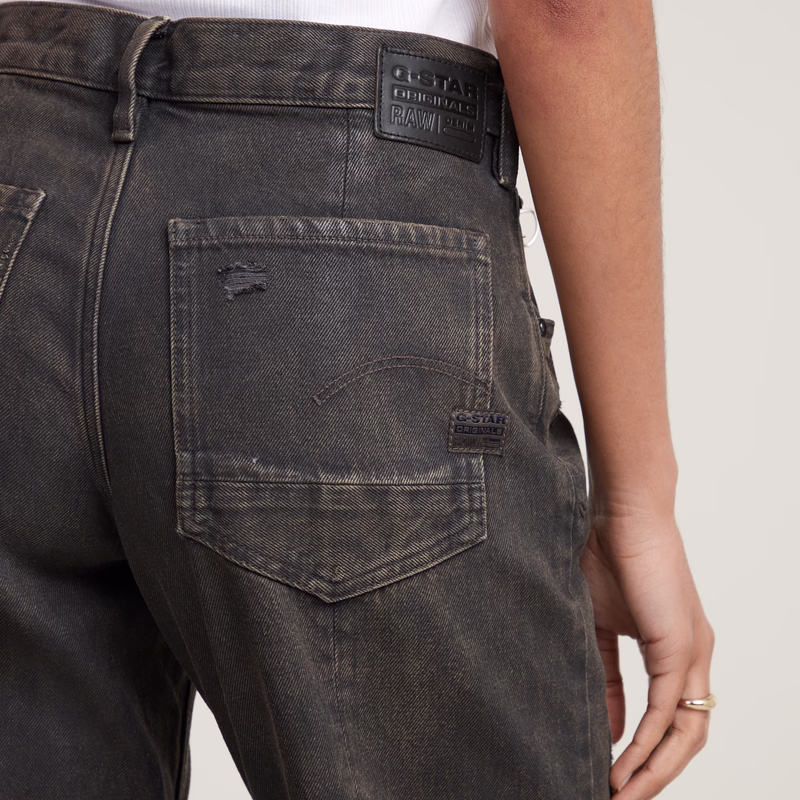 Judee Biker Low Waist Loose Jeans