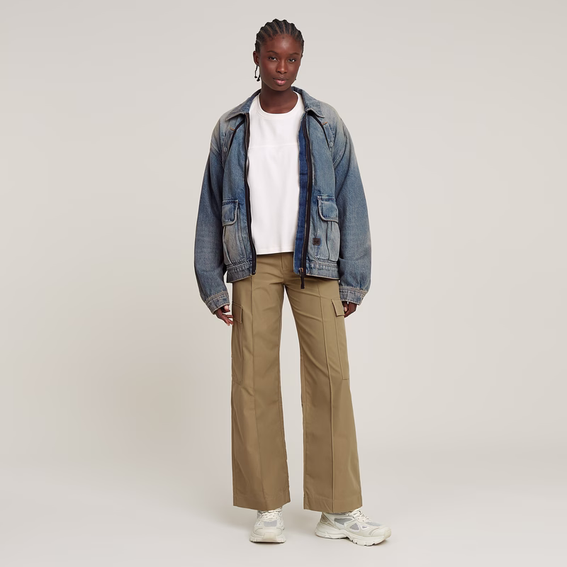 High Waist Cargo Pants