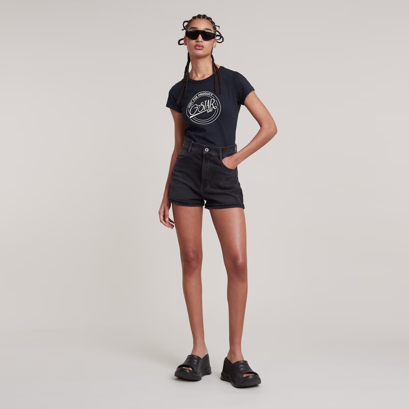 Tedie Ultra High Denim Shorts