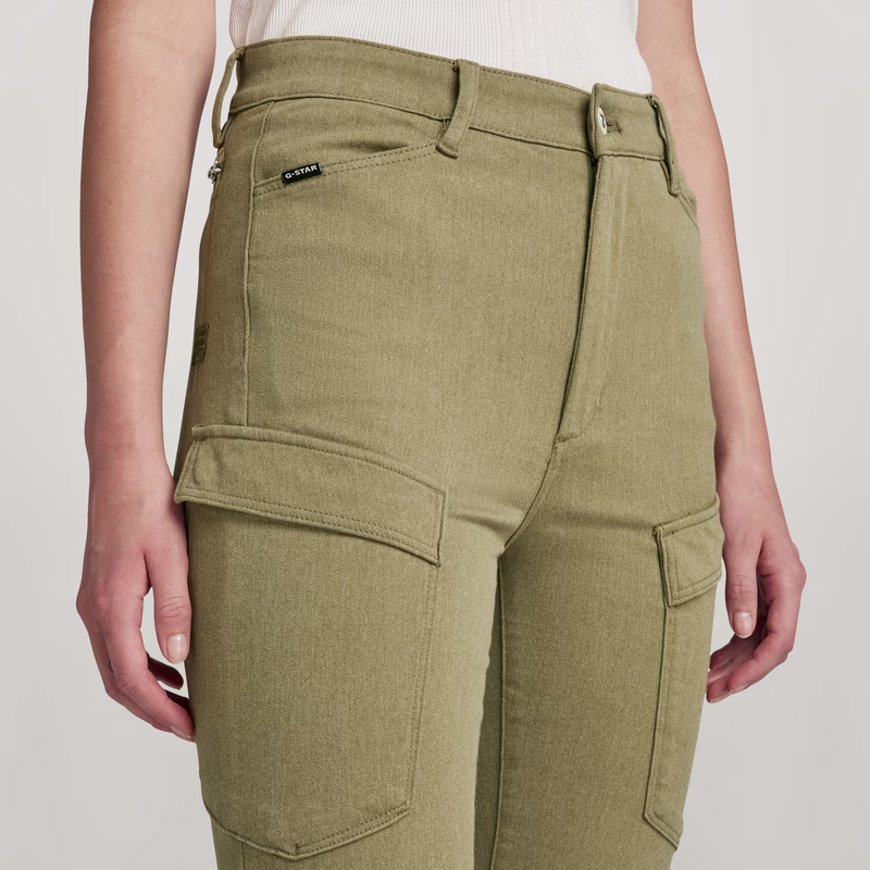 Kafey Cargo Ultra High Skinny Pants