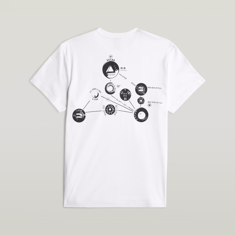 Trims Back Graphic T-Shirt