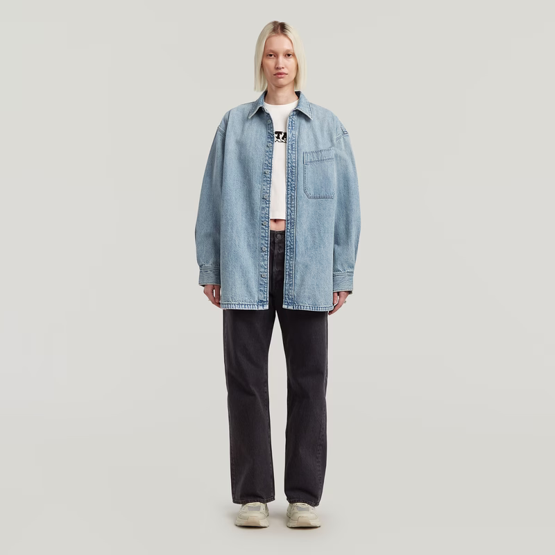 Maxi 1-Pocket Overshirt