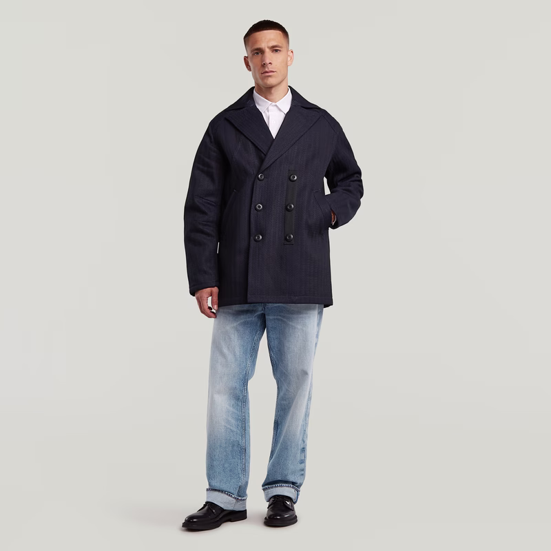 Denim Peacoat 2.0