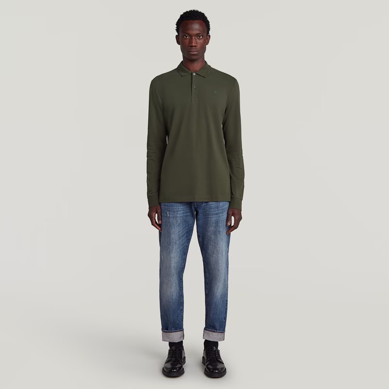 Dunda Slim Polo Long Sleeve