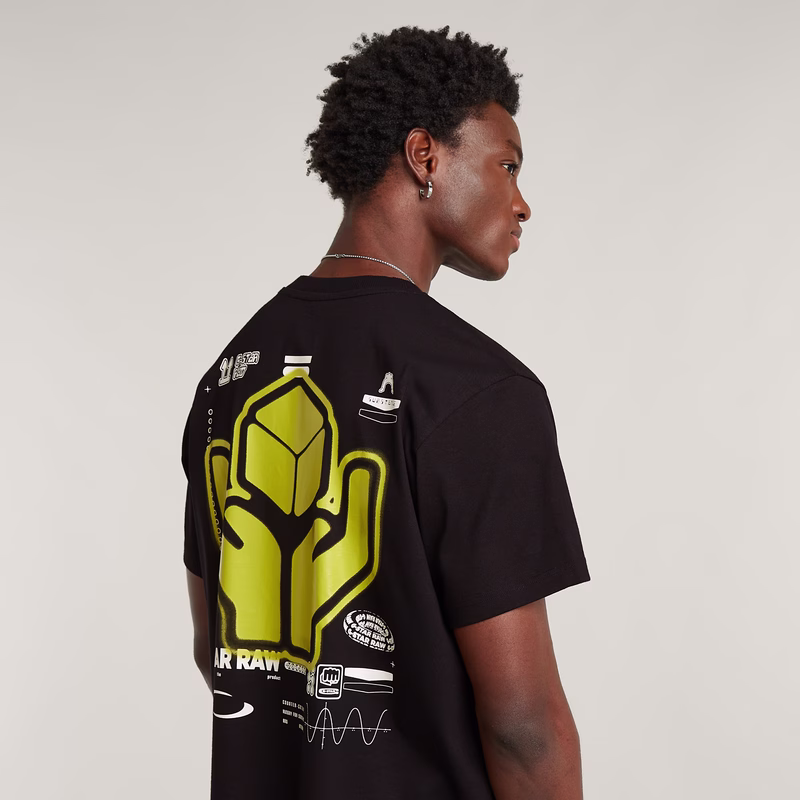 Back Graphic Loose T-Shirt