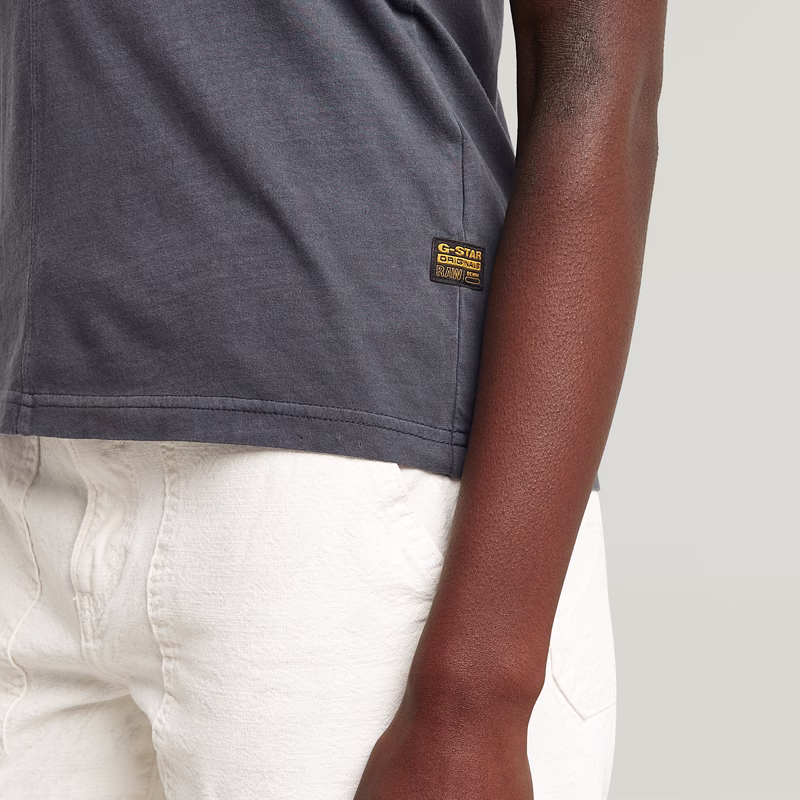 Overdyed Front Seam T-Shirt