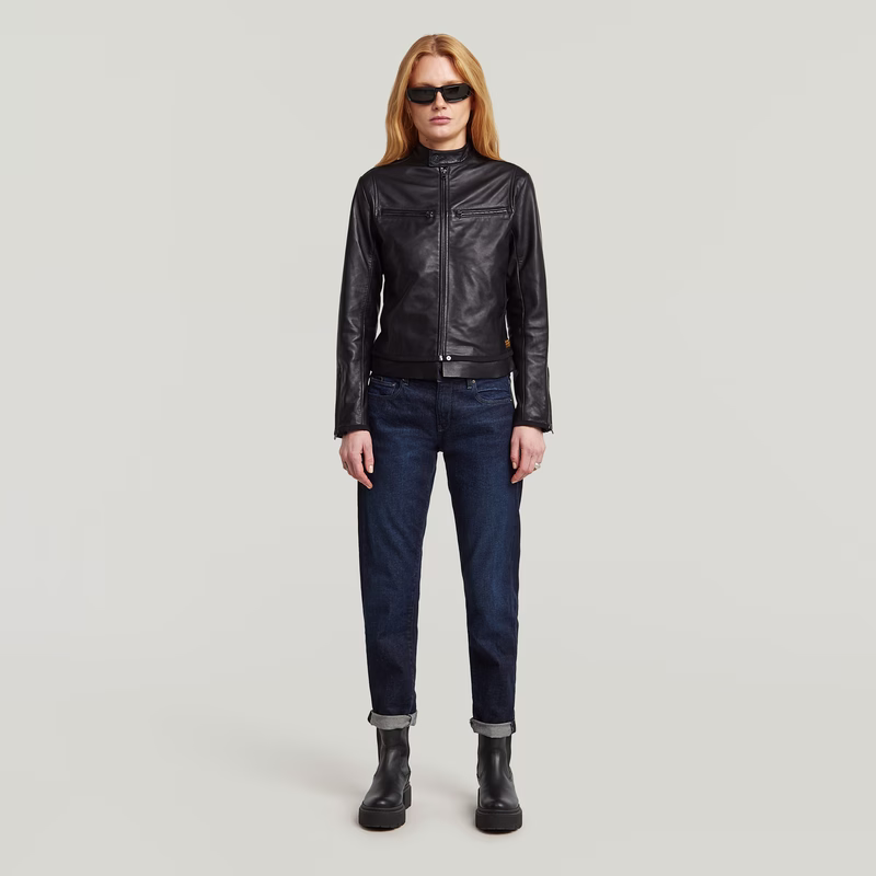 Leather Biker Jacket