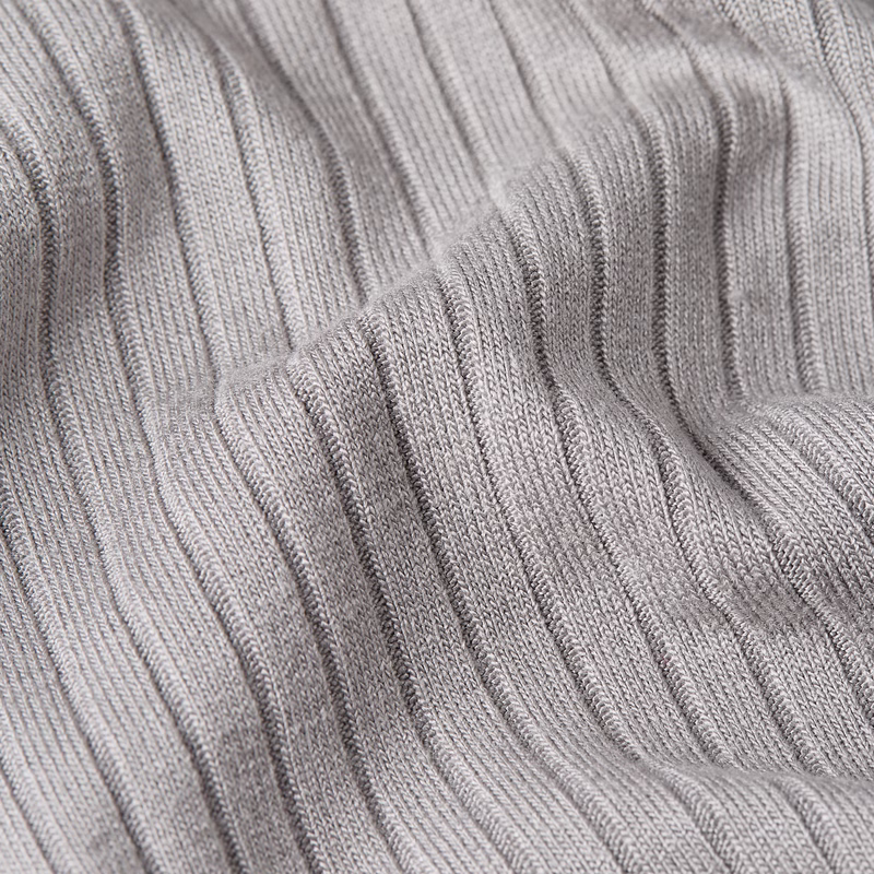 Ribbed Slim Polo