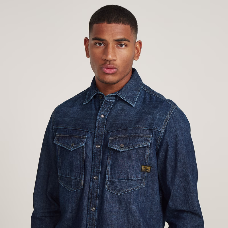 Slim Denim Shirt