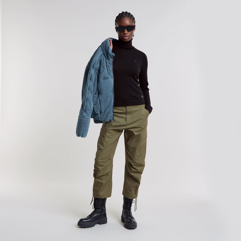 Cargo Cropped Drawcord