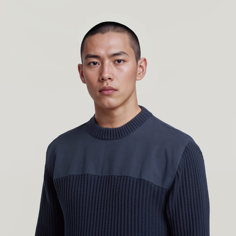 Army Rib Knit Pullover