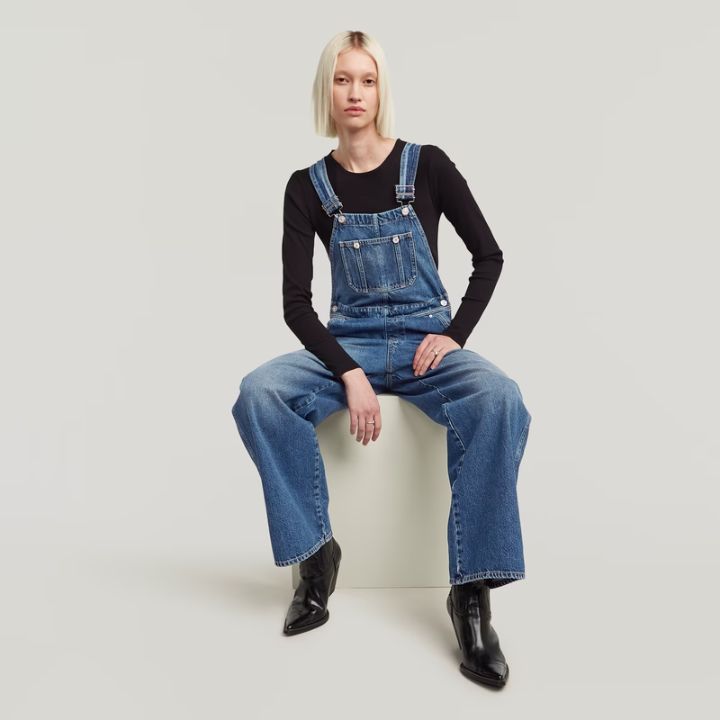 Straight Leg Dungaree