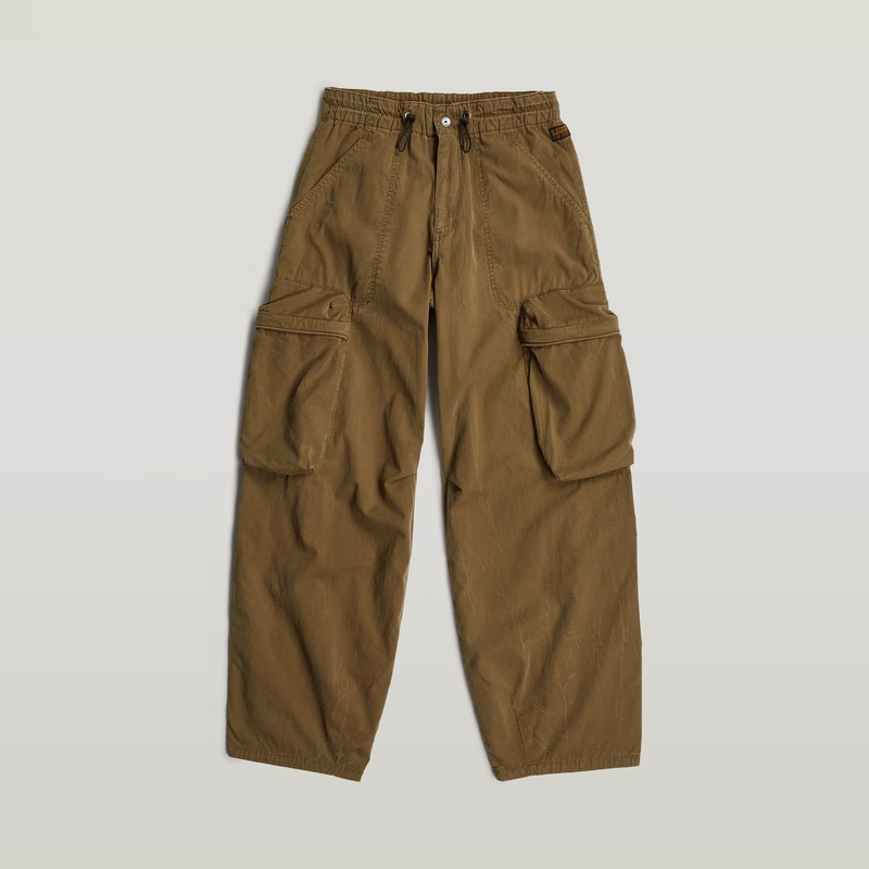 Balloon Cargo High Waist Pants