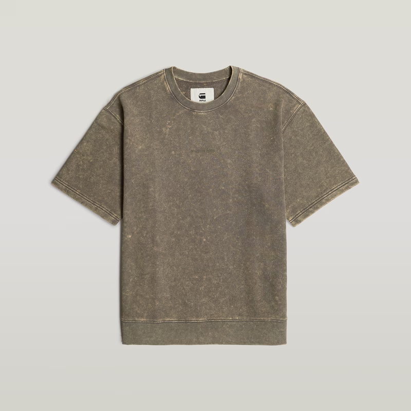 Acid Wash Loose Sweater