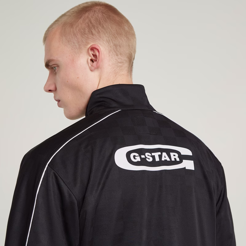 Football Track Top Zip Thru