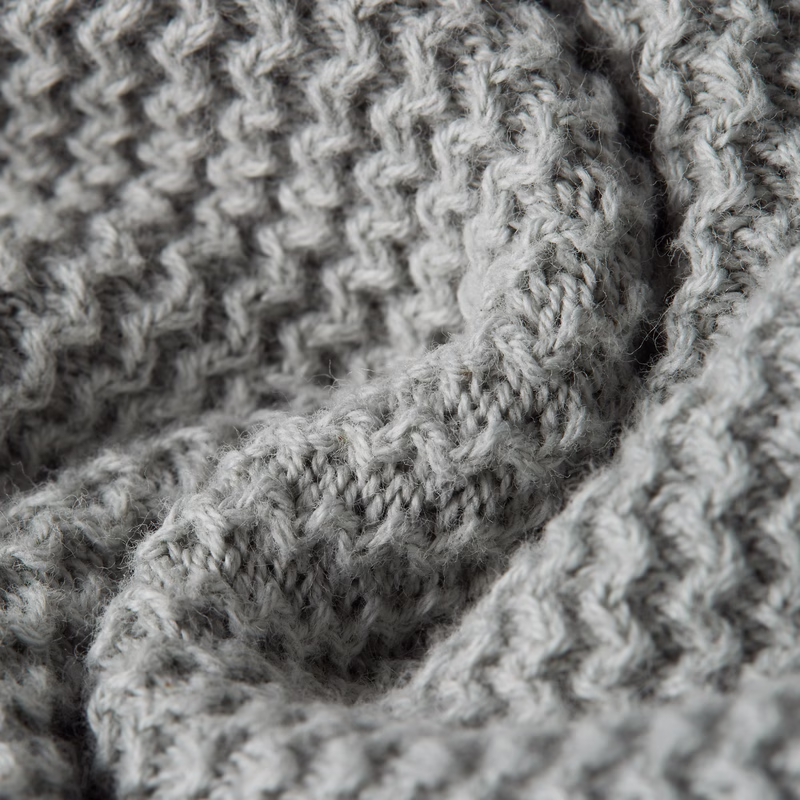 Serrated Knitted Sweater