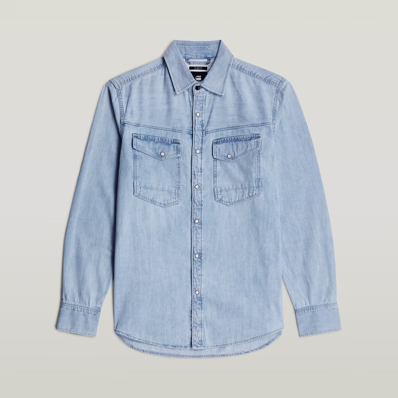 Slim Denim Shirt