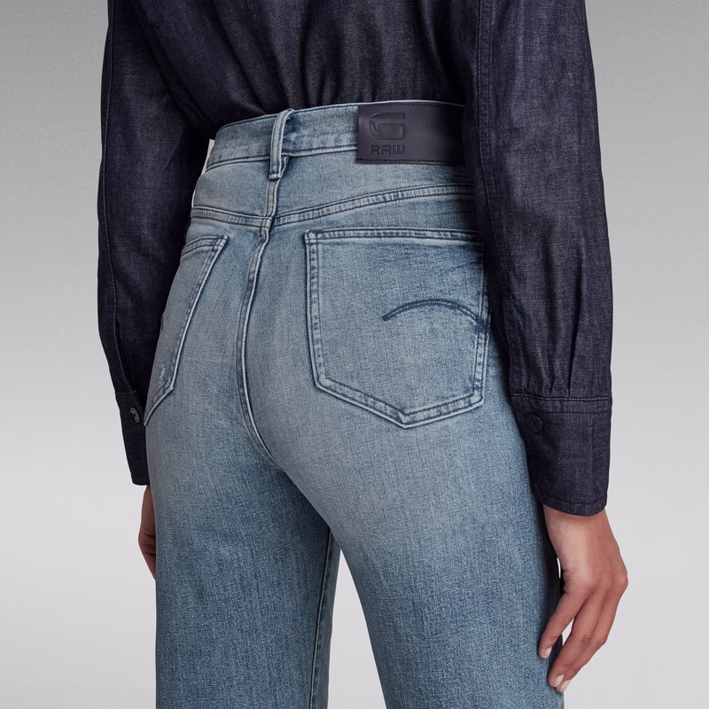 Tedie Ultra High Straight Jeans