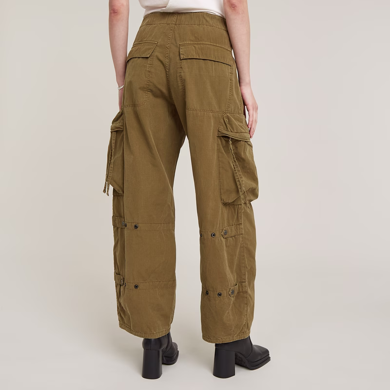 Balloon Cargo High Waist Pants