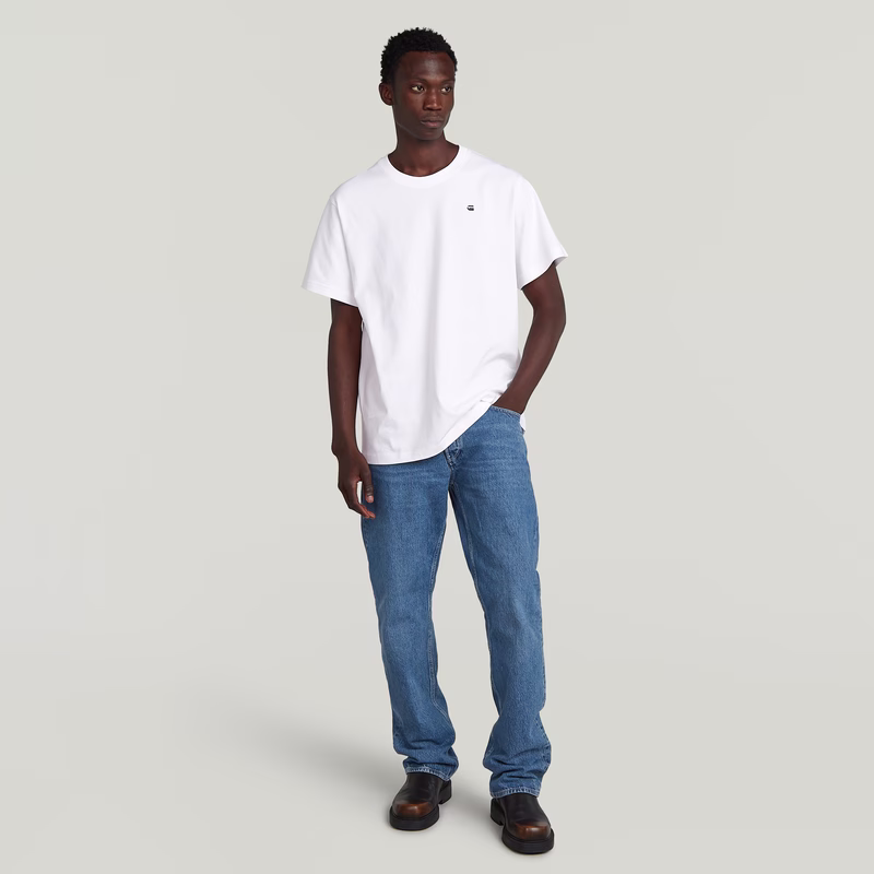 Back Photo Print Loose T-Shirt