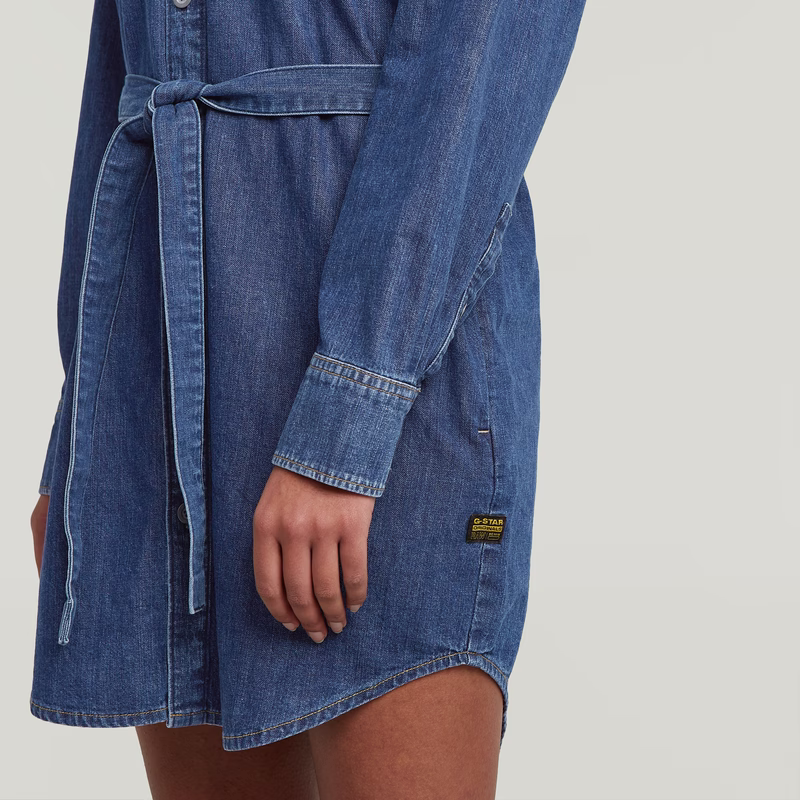 Belted Shirt Dress