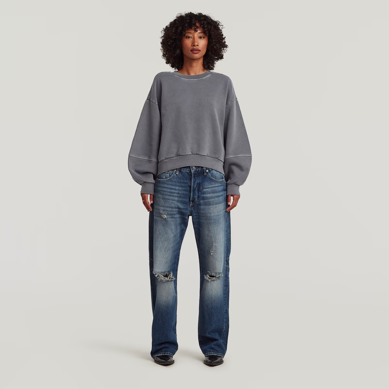 Overdyed Big Sleeve Sweater