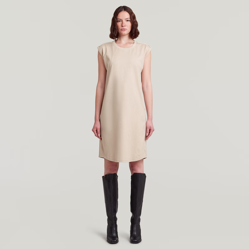 Seam Detail Loose Dress