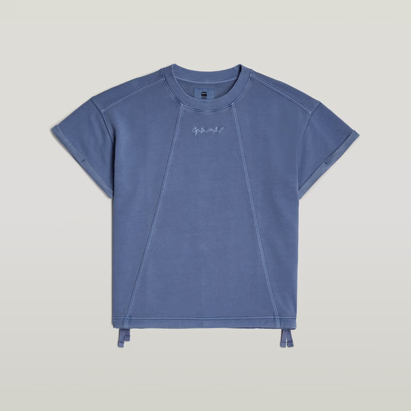 Overdyed Seam Details Sweater