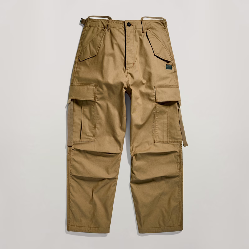 Cargo Cropped Drawcord Pants