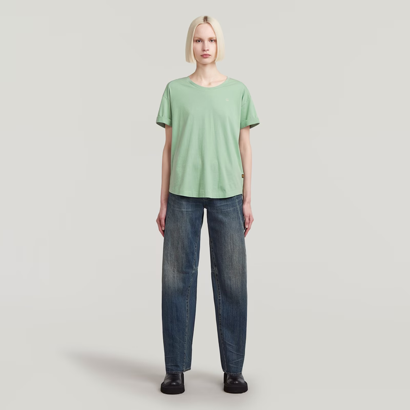 Rolled Up Boyfriend T-Shirt