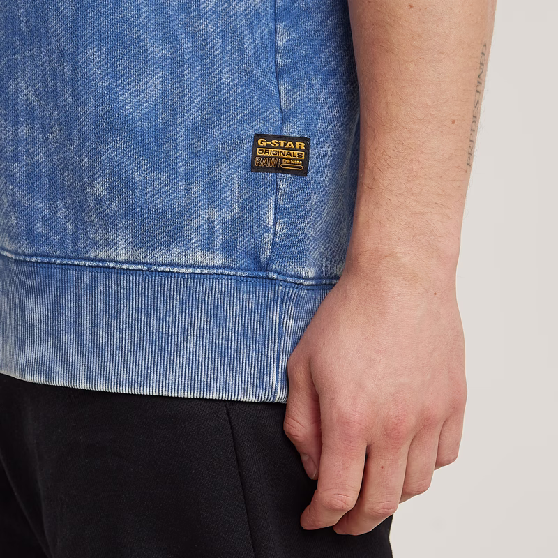 Acid Wash Loose Sweater