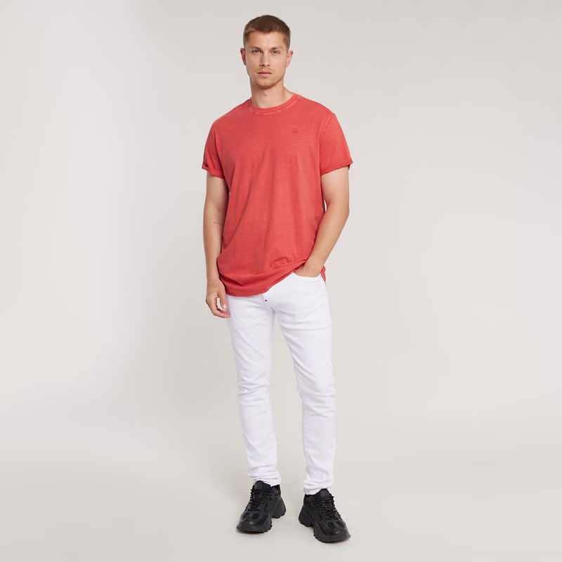 Text Back Graphic Overdyed Lash T-Shirt