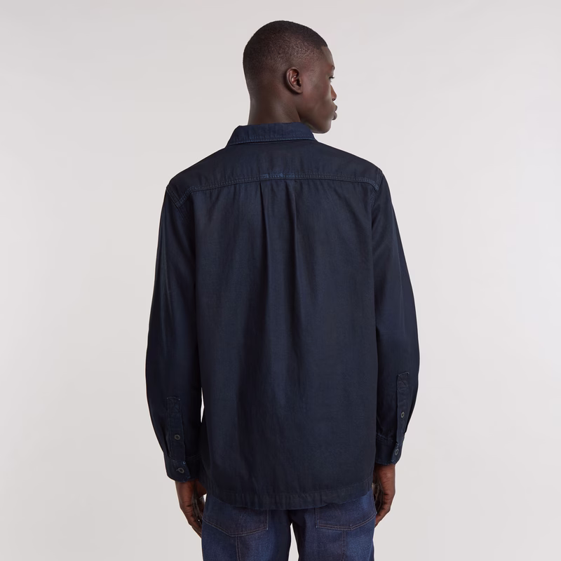 1-Pocket Regular Denim Shirt