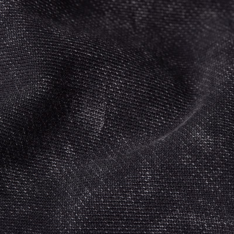 Overdyed Cropped Logo Loose Sweater