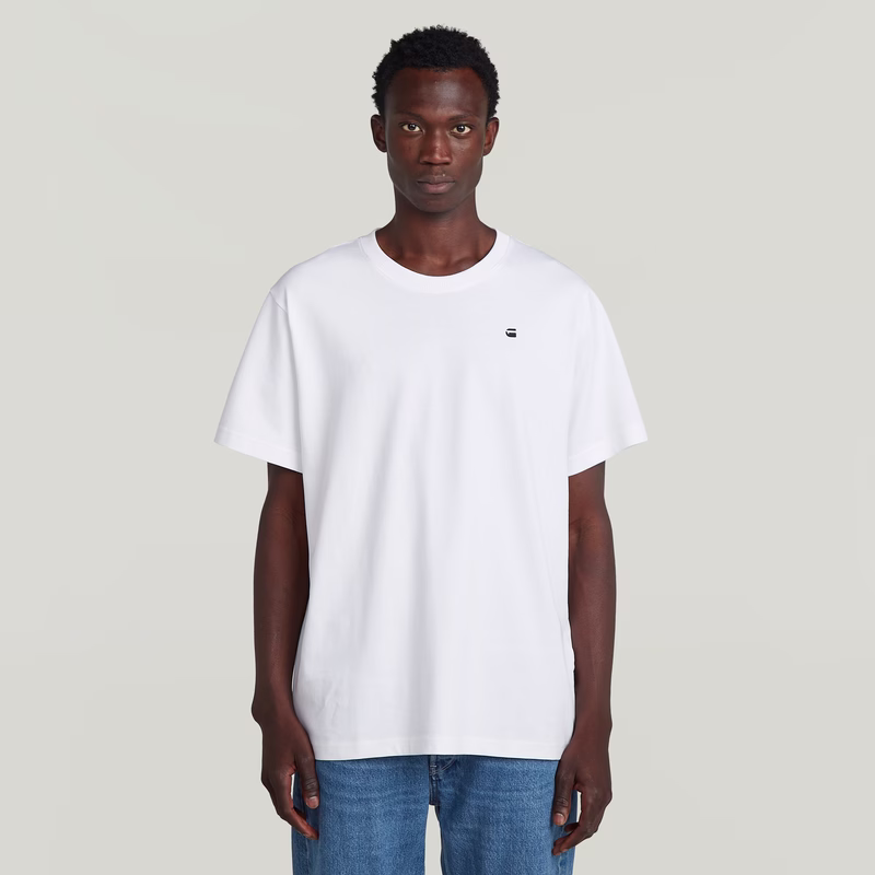 Back Photo Print Loose T-Shirt
