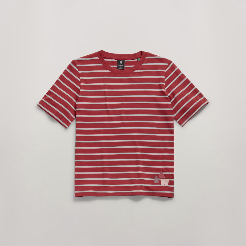 Stripe Small Graphic T-Shirt
