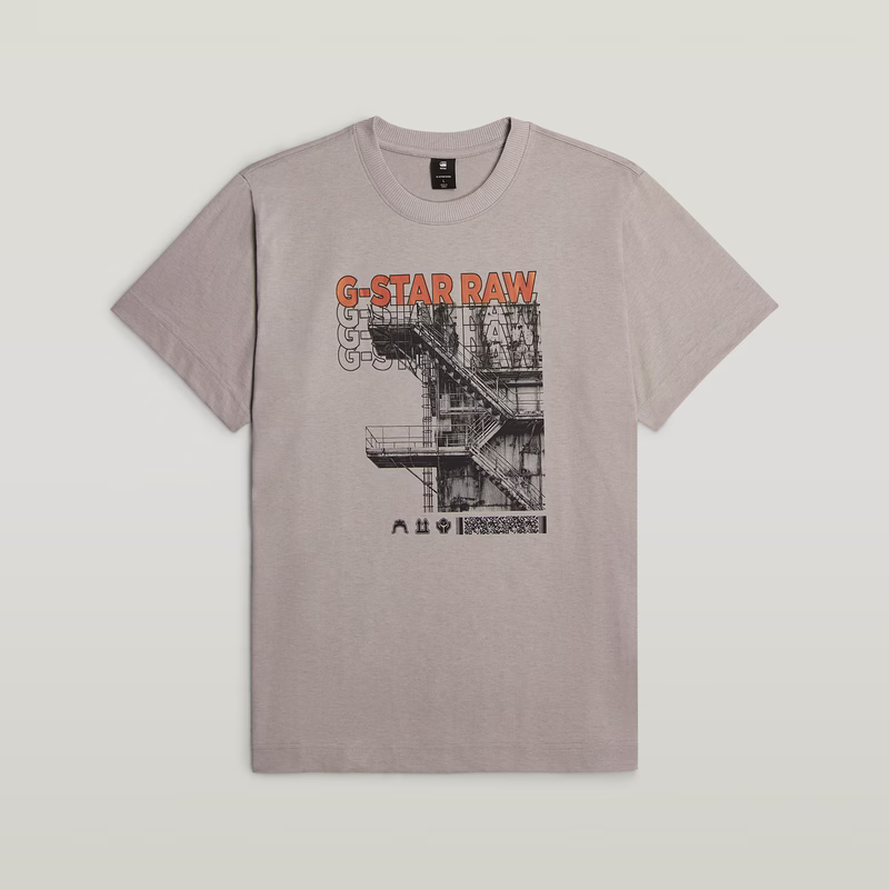 Stairs Graphic Loose T-Shirt