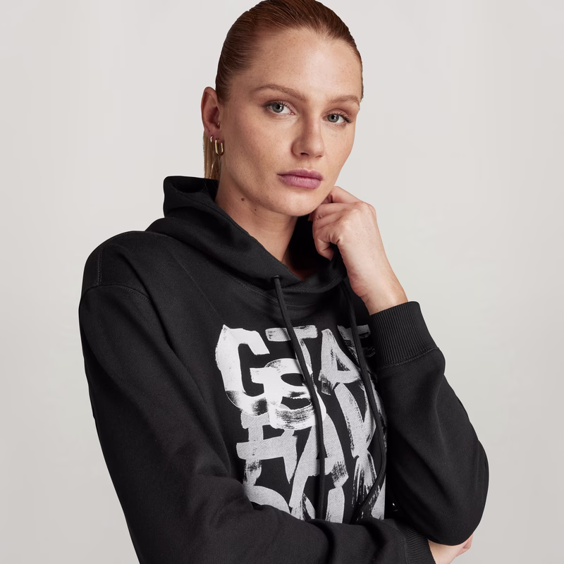 Graphic 3 Hooded Sweater